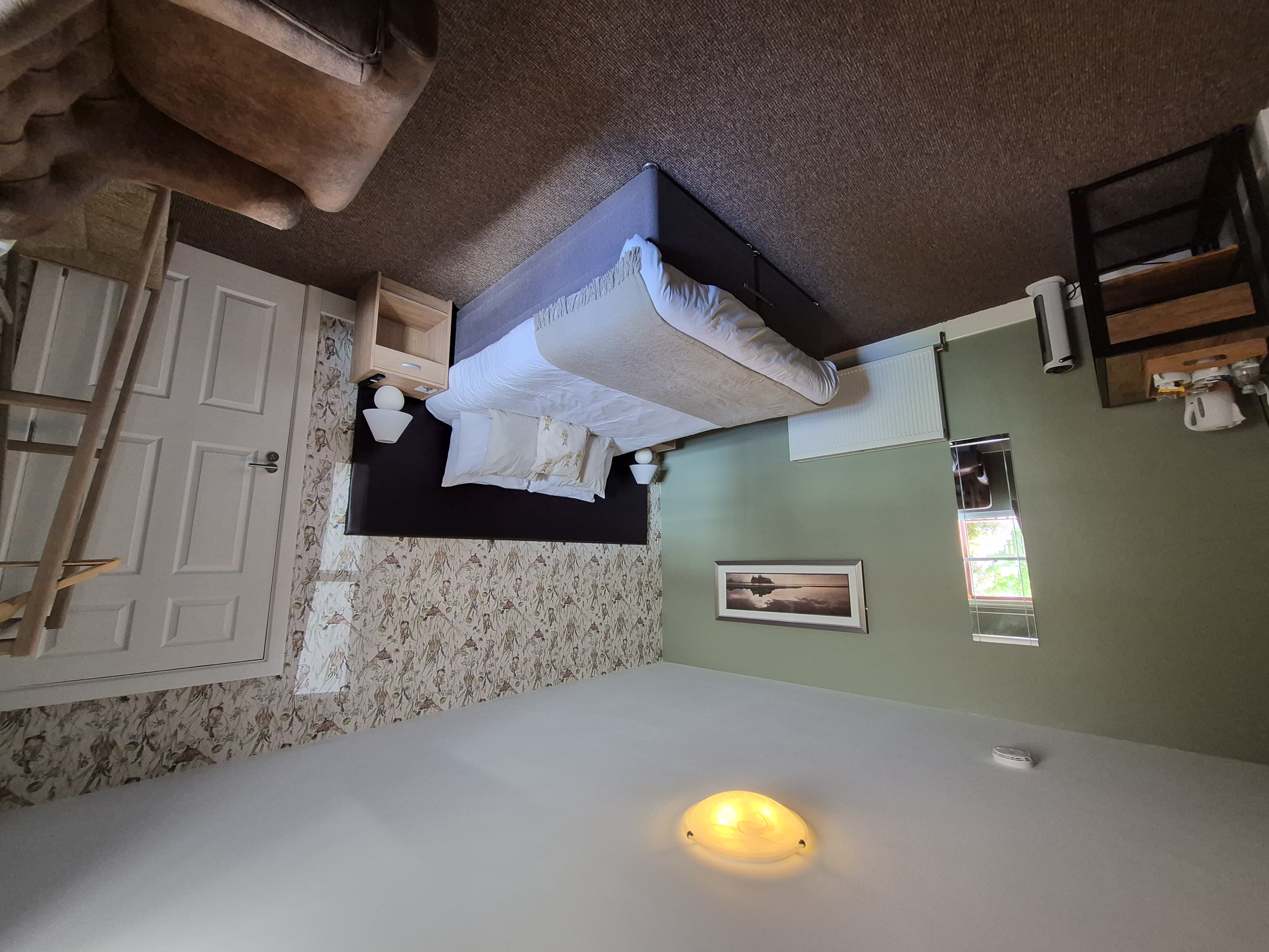 One of our newly renovated cabin rooms